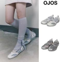 ojos オホス Strap Embossed Toe Shoes バレエコア ojos オホス Strap Embossed Toe Shoes バレエコア - メルカリ