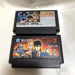 動作未確認 ダブルドラゴン1 3ファミコンソフト