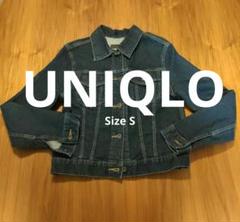 【美品】UNIQLO　ユニクロレディース　デニムジャケットS　Ｇジャンのサムネイル