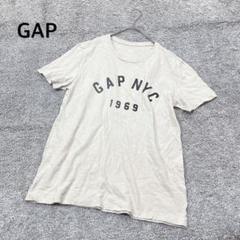 ★【ギャップ】プリントTシャツ ゆるだぼ 半袖 カジュアル ベージュ