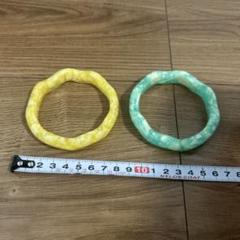 天然本翡翠風 レディース 翡翠 腕輪 ブレスレット バングル　セット