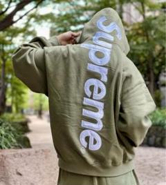 SUPREME Satin Applique Hooded Sweatshirtのサムネイル
