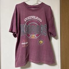 90’s USA製 アメフト ヴィンテージ Tシャツ 芸術的 サンフェード 古着