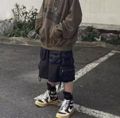 Danke Schön ワークパンツ 30 黒　希少　リックオーエンス DANKE SCHON カーゴパンツ 30 黒 RICK OWENS