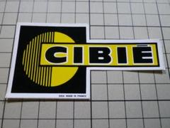 レア 正規品 CIBIE ステッカー 94×49mm 当時物 ビンテージ シビエ