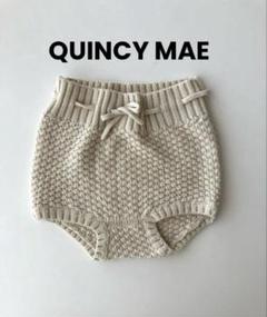 Quincy mae ニットブルマ 2-3y コットンニット