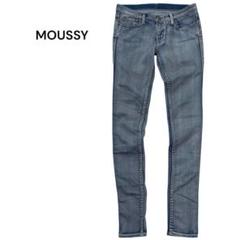 マウジー☆MOUSSY スキニーデニム ライトブルー　ストレッチ　サイズ2