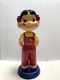 人気ブランド 不二家 100周年記念 メルカリ - 復刻版レトロペコちゃん青台(株主用) その他