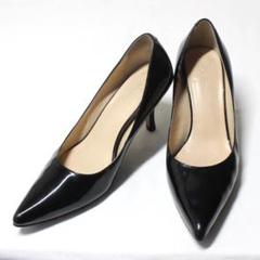 【極美品】コールハーンNIKE AIRナイキエア6B（23センチ）黒パンプス コールハーン パンプス 6 J 23.0cm ナイキエア ブラック 16【美