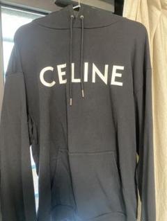 CELINE ブラック フード付きパーカー