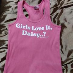 DAISY LOVERS ピンクタンクトップ