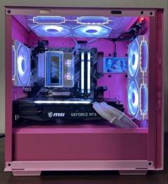 ピンク ゲーミングPC Ryzen 5700X RTX3070 32GB 1TB