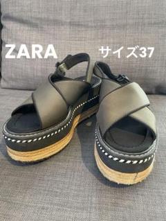 美品　完売品　ZARA サンダル　37