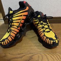 【最終値下】【新品未使用】 【SHOX】Nike ショックス　オレンジ/イエロー ナイキ 30cm SHOX TL NIKE ショックス スニーカー オレンジ