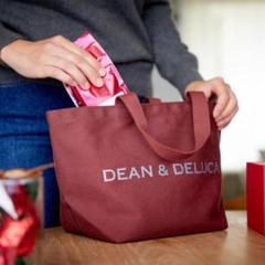 【新品未使用】DEAN&DELUCA レッドビーンズ ホリデー トートバッグS
