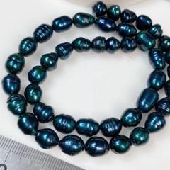 サービス品＊淡水真珠＊カラーパールv15