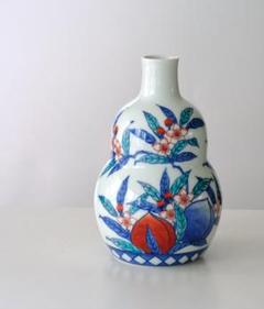 肥前有田　十二代今右衛門造　錦波桜絵文様菓子器　共箱　22cm　国重要無形文化財 有田焼】重要無形文化財 今右衛門窯 色絵磁器 錦桜絵紅茶碗