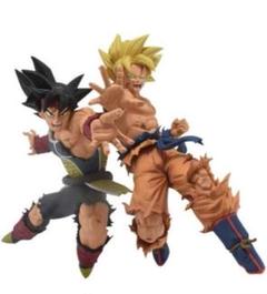 ドラゴンボールダイバーズ孫悟空　バーダック親子セット売り。 ドラゴンボール超 とよたろうが描いてみた!! 親子かめはめ波