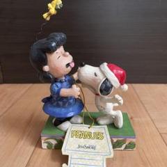 PEANUTS ジムショア スヌーピー＆ルーシー クリスマス 2016年製