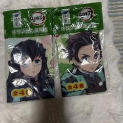 時透無一郎　鬼滅の刃　オリジナル風呂敷 駿河屋 -<中古>時透無一郎＆甘露寺蜜璃 オリジナル風呂敷 「綾鷹