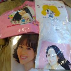 松田聖子半袖TシャツMサイズ、2021クリアファイル、ハンカチ、トートバッグ 松田聖子半袖TシャツMサイズ、2021クリアファイル、ハンカチ