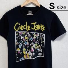Circle Jerks　Tシャツ　S　ブラック　黒　バンド　パンク　USA古着のサムネイル
