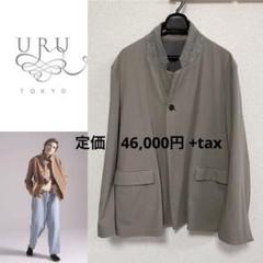 URU / COTTON SHORT JACKET 19ss｜テーラードジャケット