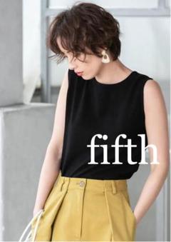 fifth ナチュラルリネンスリーブレストップス