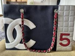 CHANEL キャンバス地チェーンバッグ ココマーク No.5のサムネイル