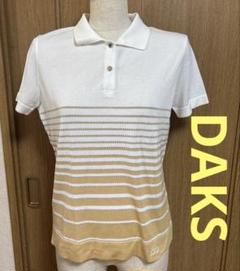 美品　DAKS ダックス　レディース　ポロシャツ　L