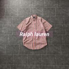 OLD Ralph lauren ラルフローレン ストライプ BDシャツ S
