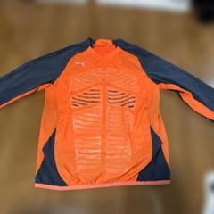 Puma ウィンドブレーカー M オレンジ/グレーのサムネイル