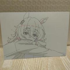 劇場版 ウマ娘 新時代の扉 入場特典 複製原画ポストカード「アグネスタキオン」