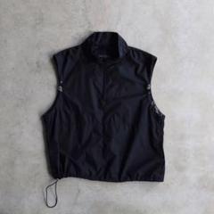 90s バナナリパブリック テック ナイロンベスト L-XL 黒 ブラック 90s バナナリパブリック テック ナイロンベスト L-XL 黒