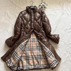 大きいサイズ✨バーバリーロンドン ノバチェック ロングダウン