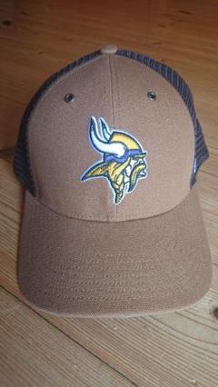 新品 Carhartt 47製 NFLミネソタ バイキングス トラッカーキャップ