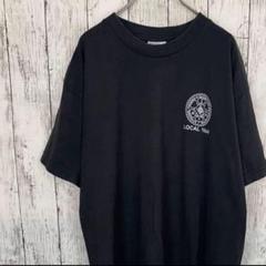 【USA製】Tシャツ BAYSIDE ブラック　L UNION AMERICAN