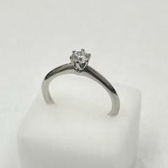 ティファニー 14号ソリティア0.33ctダイヤリング　指輪 TIFFANY&Co. ティファニー リング ソリティア 指輪 ソリテール