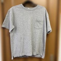 ジーユー　メンズ　Tシャツ ポケット付き　M