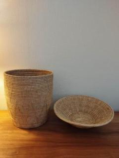 Frangipani Rattans　バスケット2点セット