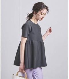 UNITED ARROWS Pペプラム ショートスリーブニット - メルカリ