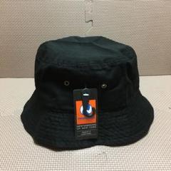 新品 ニューハッタン バケットハットのブラック S/M 日祝以外16時迄当日発送