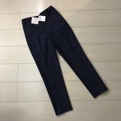 PLST リネンブレンド ストレッチ スティックパンツ