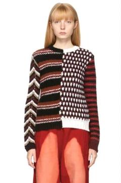 美品✨️MARNI 3D ステッチセーター クレイジーパターン マルチカラー40