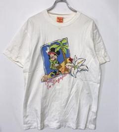 オールドヴィンテージ 古着 シンガポールMickey プリント Tシャツ
