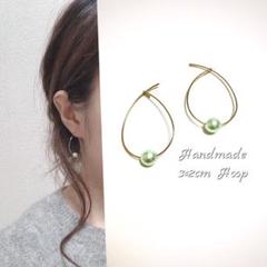 ハンドメイドピアス