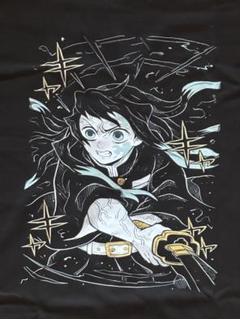 【在庫ラスト】鬼滅の刃 ビッグシルエットTシャツ 時透無一郎 バースデー 小牧店】使用感あり 鬼滅の刃 ビッグシルエットTシャツ 時透無