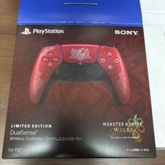 PS5 DualSense ワイヤレスコントローラー モンスターハンター 限定版