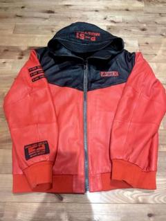 AVIREX　レザートラックジャケット グラマラス グレニス