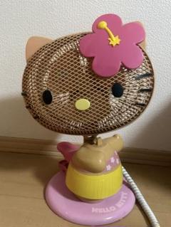 【SALE中】sanrio サンリオ 日焼け ガングロ キティ 扇風機 レトロ SANRIO サンリオ 平成当時物 レア 日焼けキティ 扇風機 ミニ